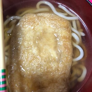 きつね昆布うどん